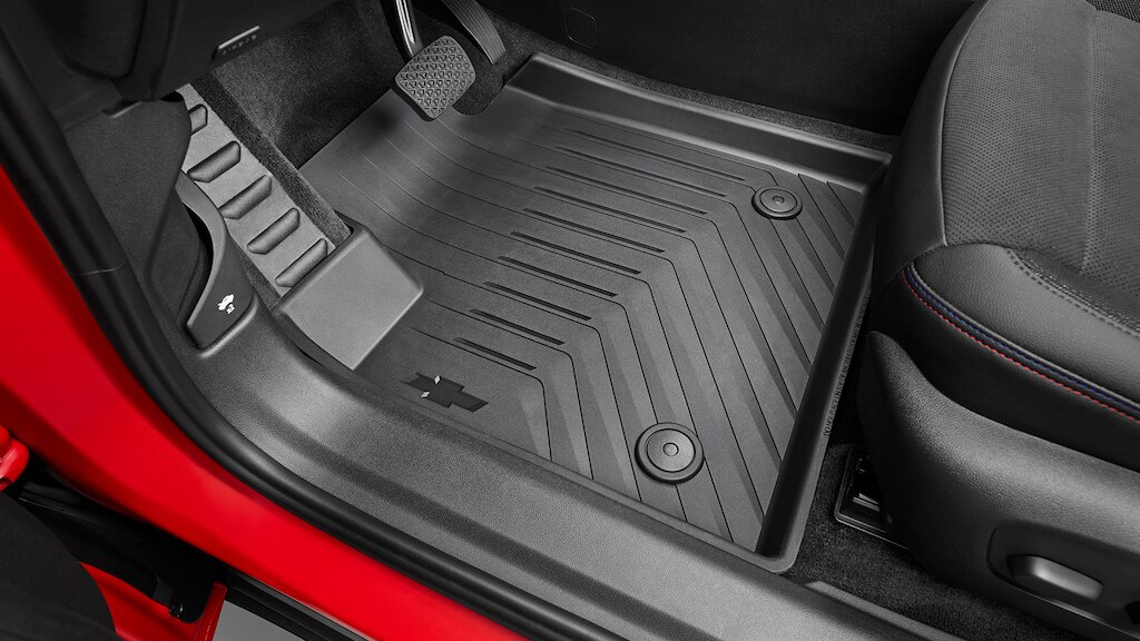 Tapetes de  vinil primera y segunda fila en color negro para la nueva Chevrolet Blazer EV