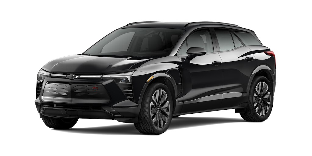 Nueva SUV eléctrica Chevrolet Blazer EV en color negro